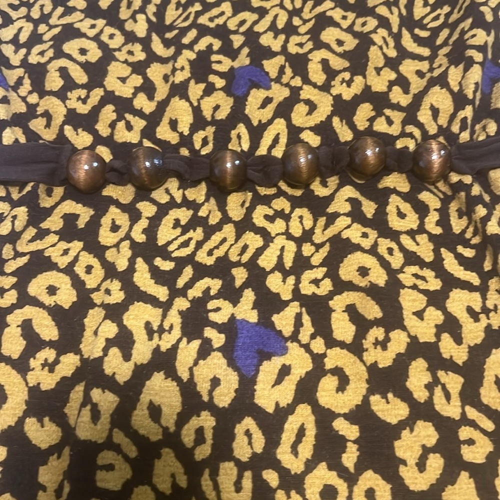 Anthropologie Hagel Leopard Sweater Dress Size Large - Picture 6 of 8